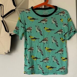 KicKee kids tee shirt size xs 5/6 bamboo
Blend blue bird animal print Unisex